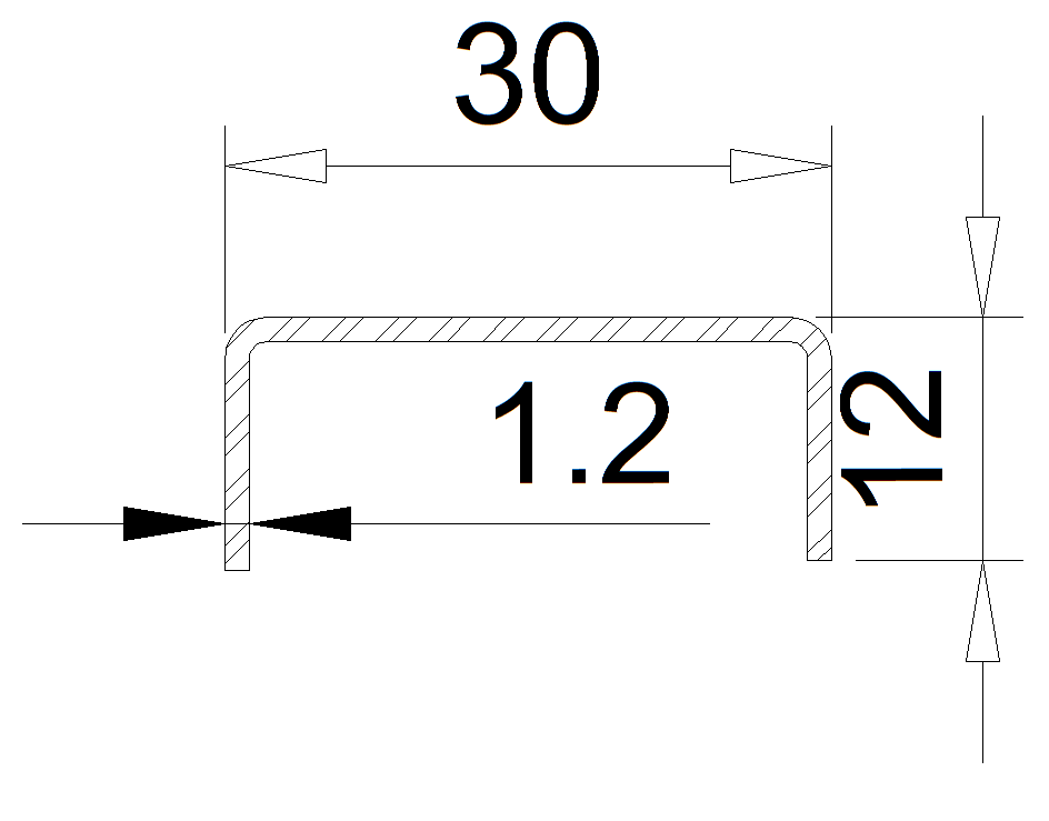 Steel For Sliding Window Sash 57, Sliding T  /33-597.009