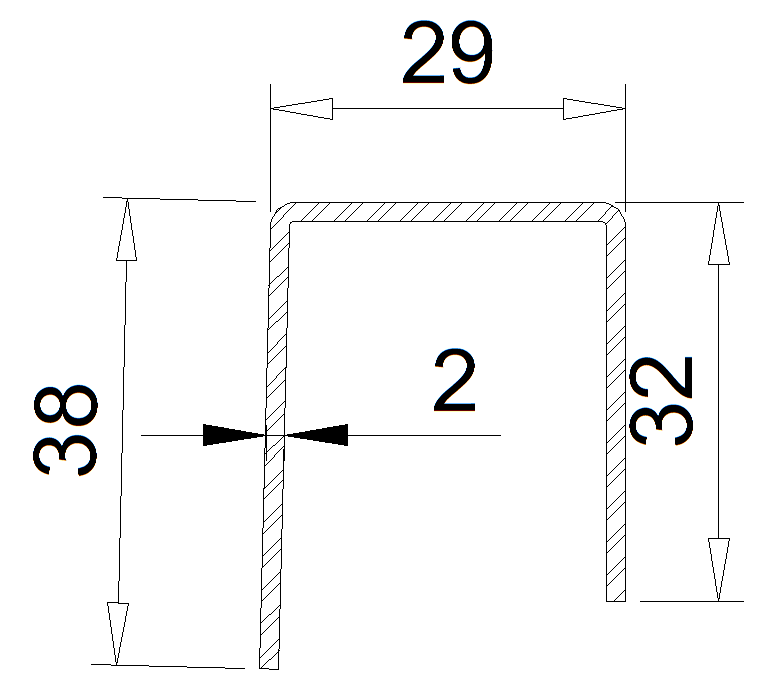 Steel For Sliding Door Sash 90