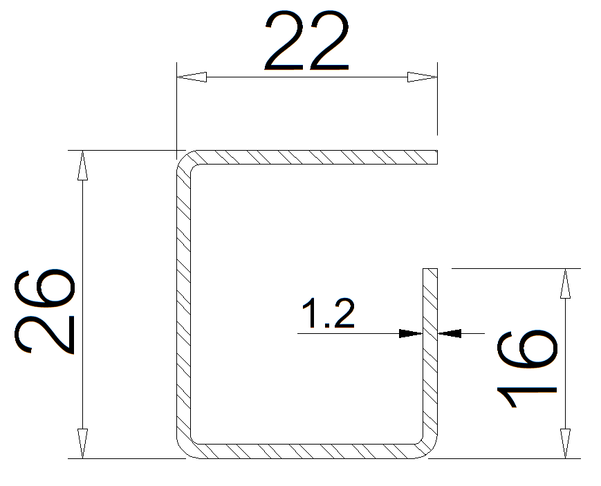 Steel For Casement Frame 58