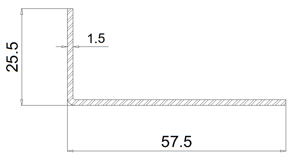 Steel For Square Post 135 (SD)