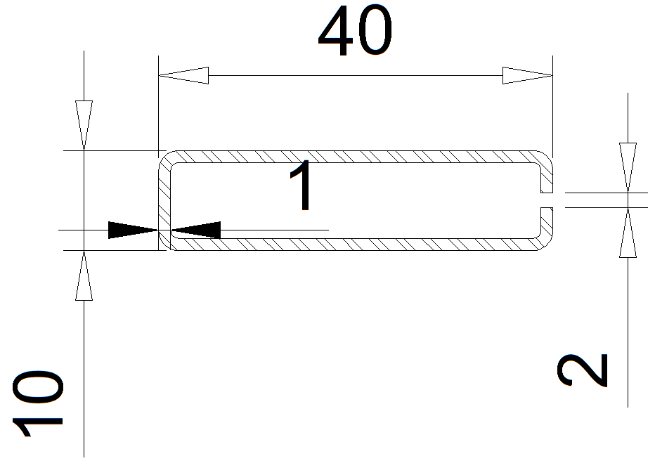 Steel For False Mullion