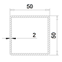 Steel For Square Post 90 /33-597.016